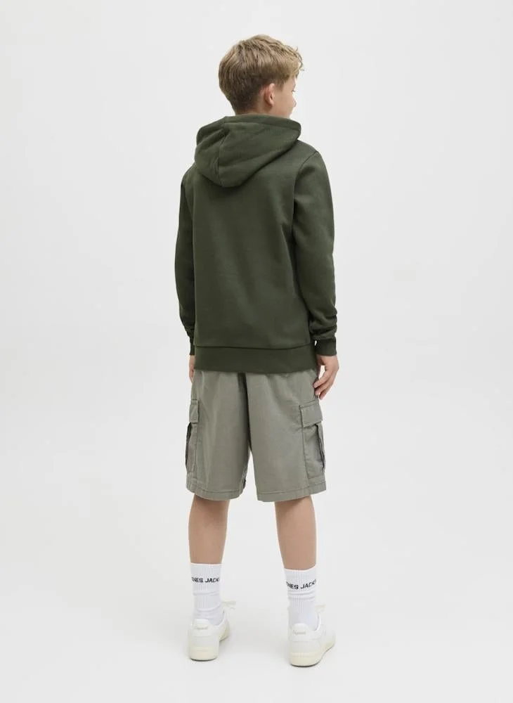 Jack & Jones Junior Youth Logo Pullover Hoodie
