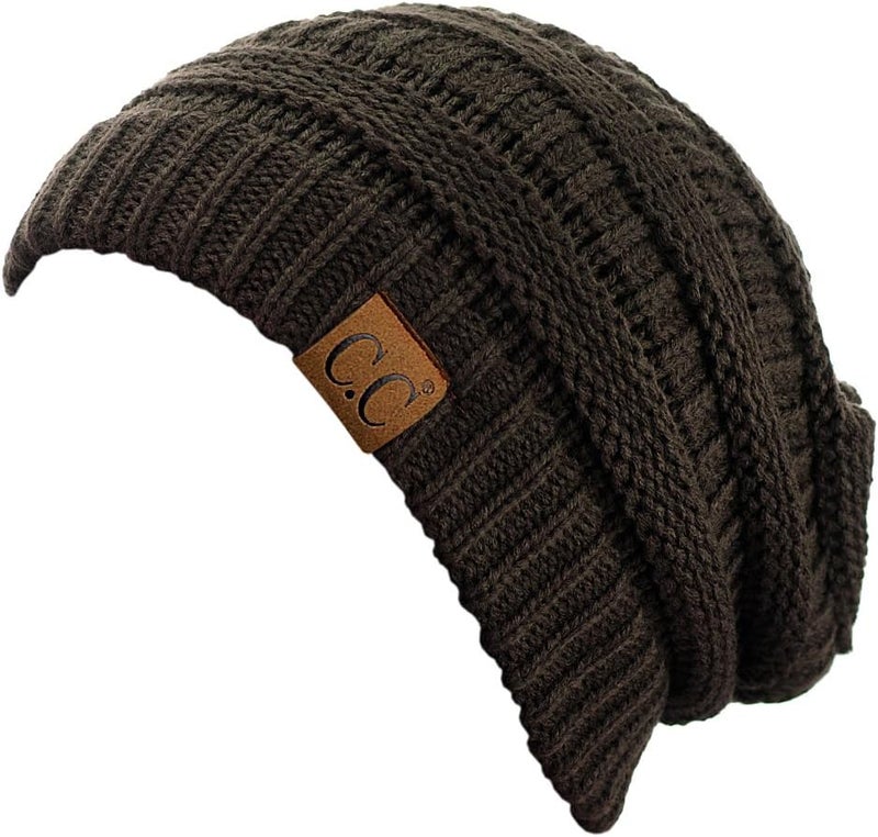 Cc Trendy Warm Chunky Soft Stretch Cable Knit Beanie - Image 2