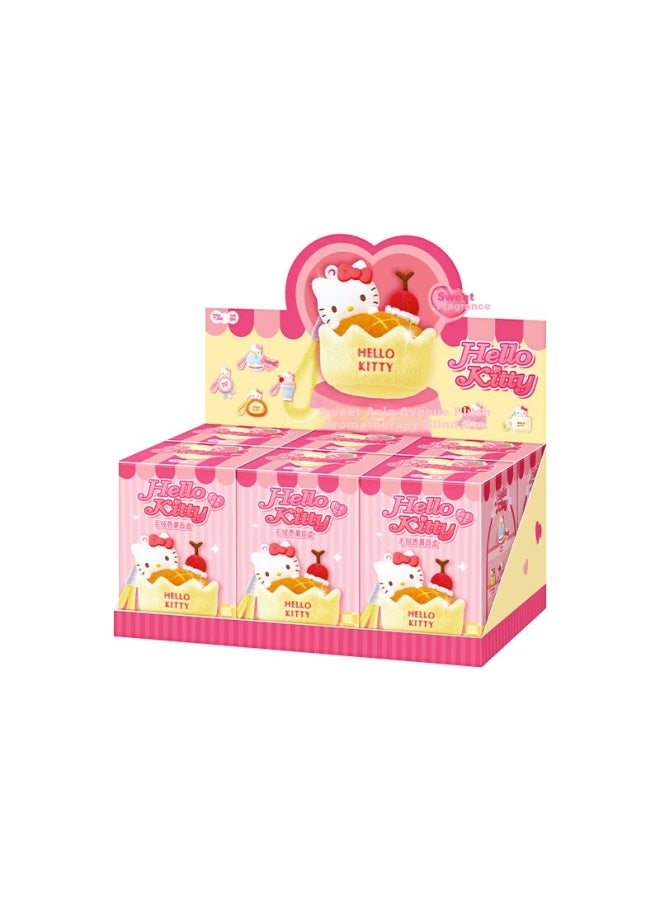 Miniso o Kitty Sweet Plush Aromatherapy Blind Box Pendant Toy Birthday Gift - Display Box