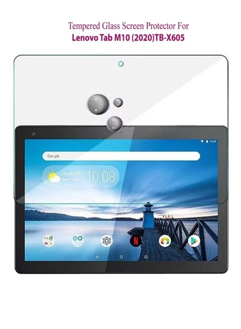 Tempered Glass Screen Protector For Lenovo Tab M10 Clear