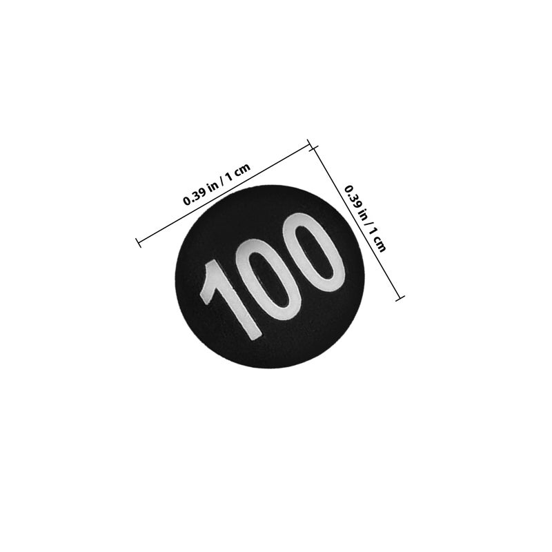 50 Sheets Number Stickers Number Label Stickers Clothes Classification Stickers Clothes Number Labels - Image 2