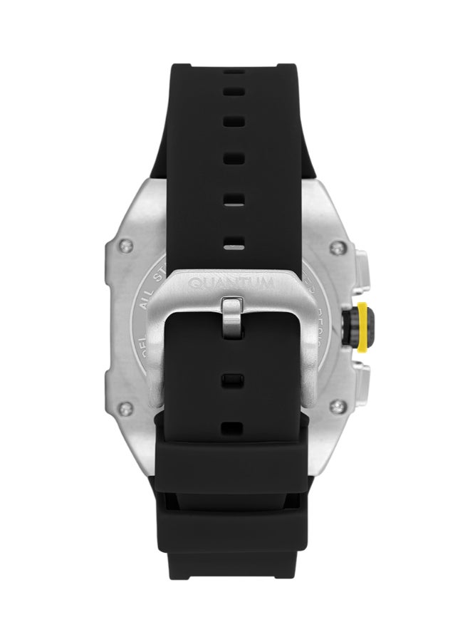 Quantum QUANTUM Men's Chronograph Black Dial Watch - HNG1080.351  - Image 3
