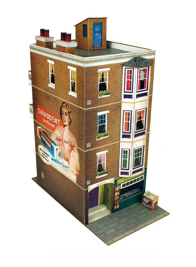 The CityBuilder Apartment Building Model Making Kit - 7mm - Image 1