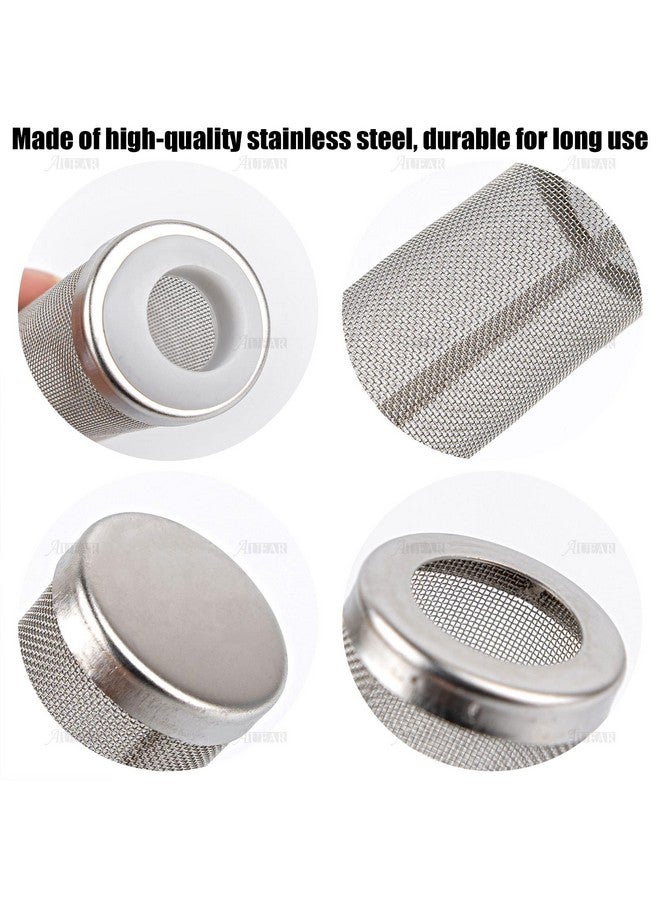 AUEAR, 2 Pack Stainless Steel Mesh Inflow Aquarium Filter Guard Intake Cover for Shrimp and Fish - Image 5