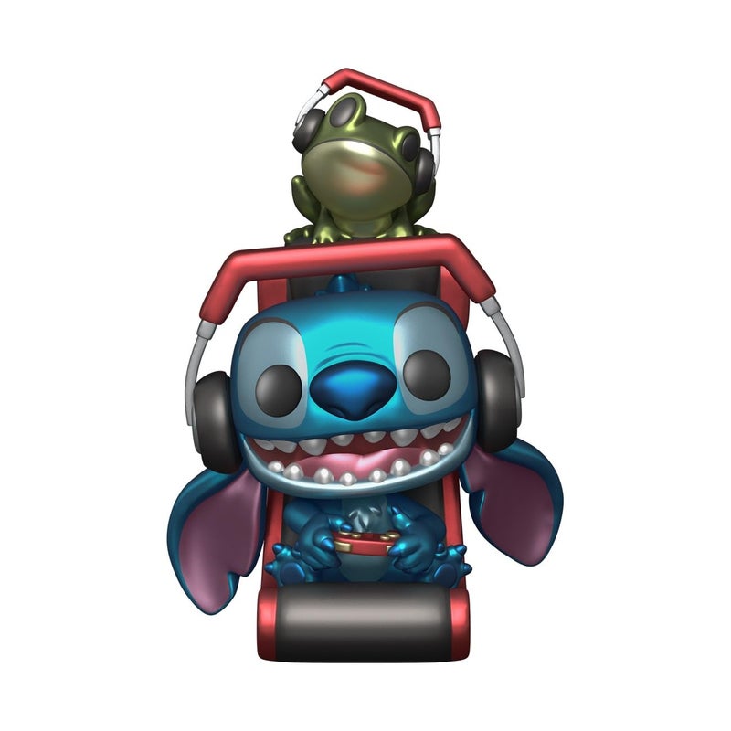 Funko Pop! Plus: Lilo and Stitch - Gamer Stitch - Metallic - Collectable Vinyl Figure - Gift Idea - Official Merchandise - Toys for Kids & Adults - Cartoon/Animation Fans - Model Figure for Collectors - Image 2