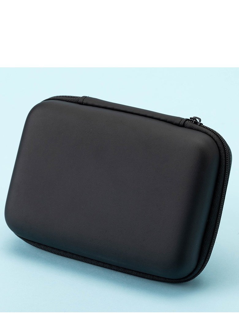 Hard Drive Carrying Case For 2.5" External HDD Power Bank Black ( 15*10*4.5 cm )