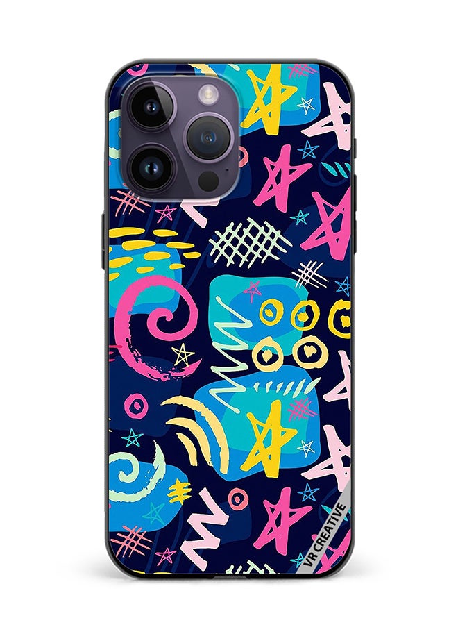 VR CREATIVE Protective Case Cover For Apple iPhone 16 Pro Max  Design Multicolour