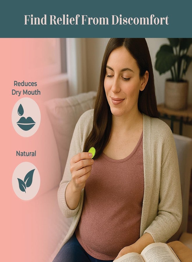 Three Lollies Preggie Pop Drops Pregnancy Nausea Relief Morning Sickness Candy with Essential Oils for Pregnant Women – Green Apple, 100 Count - Image 4