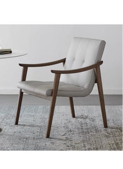 Neo Front Neo Front Ash Wood Dining Chairs PU Leather, Desk Chair Side Chair with Carbon Steel Legs, Chair Modern Upholstered Dining Chairs, Desk Chair Side Chair GC016  - Image 1
