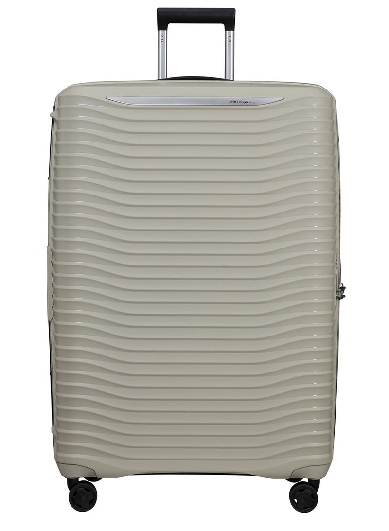 Samsonite Upscape Suitcase Check-In Size 81 cm / 30 inch, 4 Spinner Wheels, Polypropylene + RPET, Warm Neutral|Inner Mesh Pocket|Expandable|Removable Divider|TSA Lock - 10 Years International Warranty - Image 3
