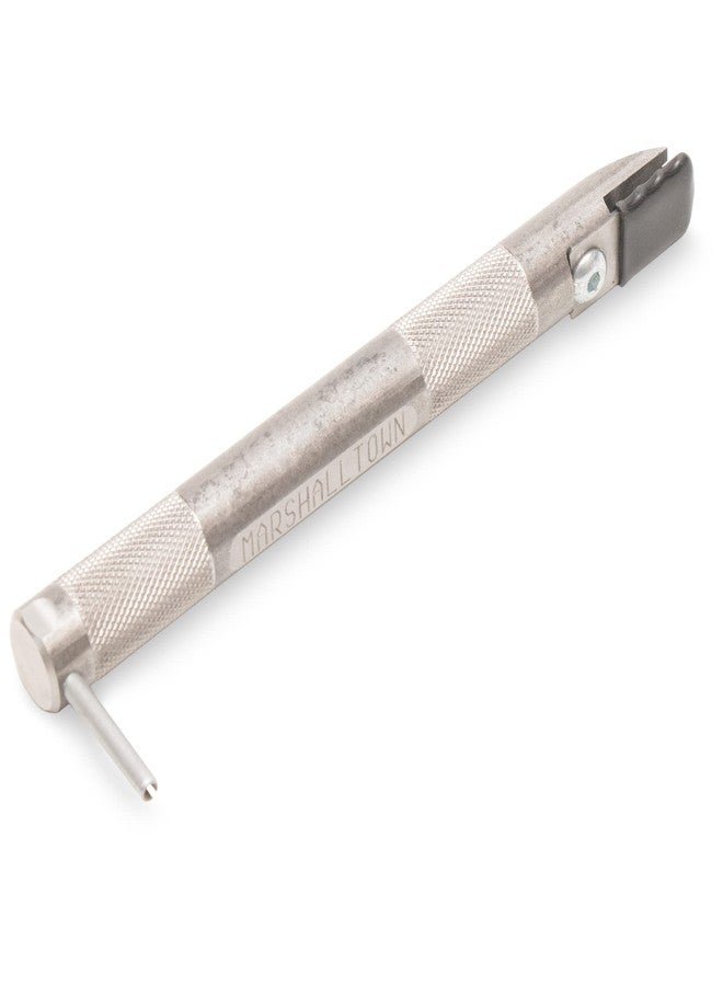 MARSHALLTOWN Door Pin Removal Tool, Spring Steel Retaining Clip, 90-Degree Pin, Remove Door Pins Quickly Without Marring the Finish, Made in the USA, DPRT - Image 1