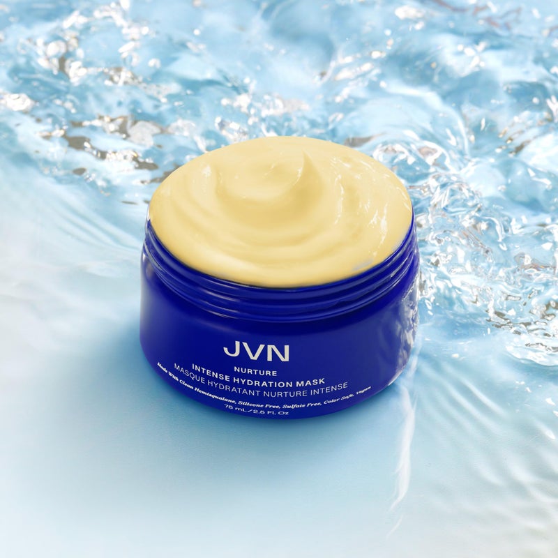 JVN Nurture Intense Hydration Mask, New and Improved, Hydrating Treatment for Smooth, Silky, Nourished Hair, 8 Fluid Ounces - Image 5