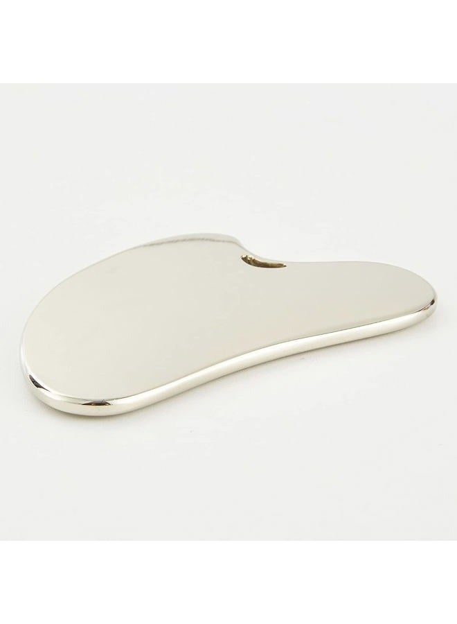 AIRLAXER Stainless Steel Gua Sha Facial Tools,Guasha Tool for face,Scraping Massage Tools Made of Metal, Gusha Face Skin Care Slimmer for Beauty, Massager Also be Used on The Chin,Neck and Back - Image 4