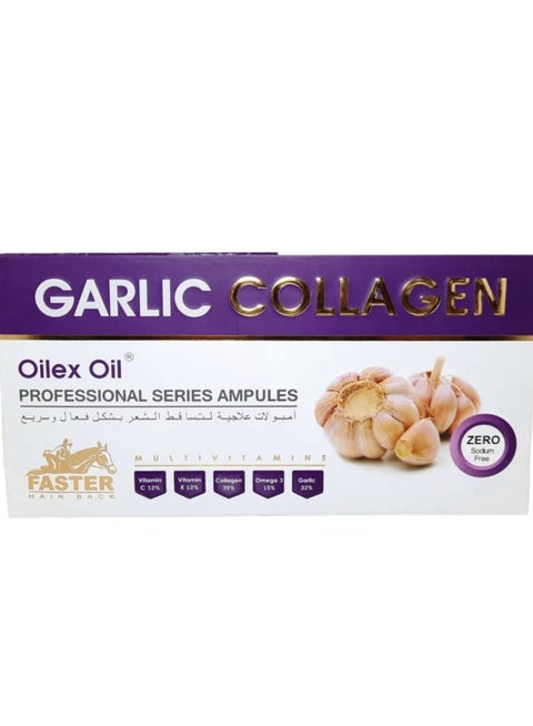 Faster  Garlic Ampoules To Treat Hair Loss 5 Ampoules