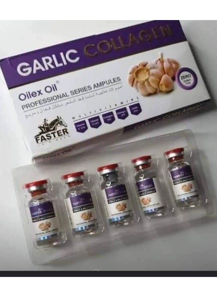 Faster - Faster  Garlic Ampoules To Treat Hair Loss 5 Ampoules - Image 1