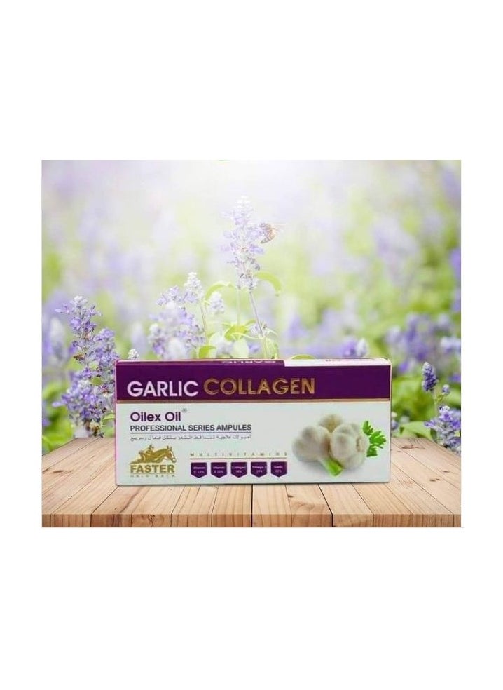 Faster - Faster  Garlic Ampoules To Treat Hair Loss 5 Ampoules - Image 1