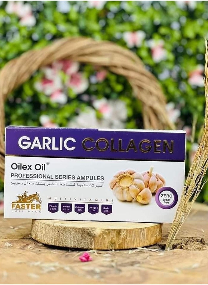 Faster - Faster  Garlic Ampoules To Treat Hair Loss 5 Ampoules - Image 1