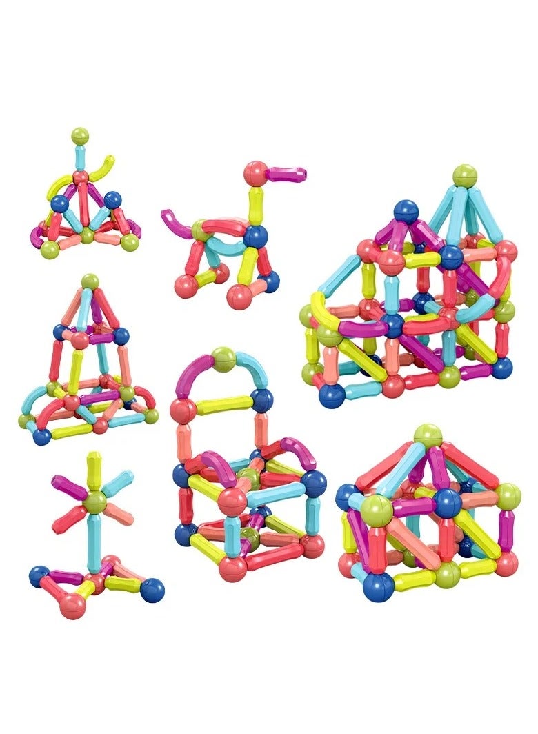 Magnetic Sticks and Balls (64 pieces) - Image 1