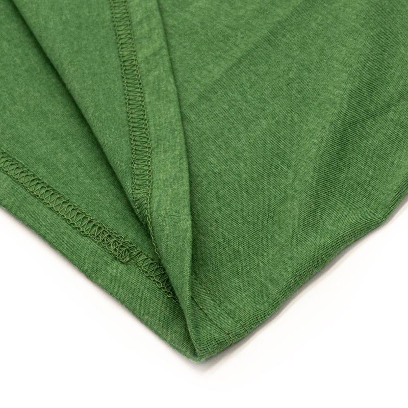 Tee Luv Lucky the Leprechaun Logo Soft Touch Tee-large Kelly Heather - Image 4