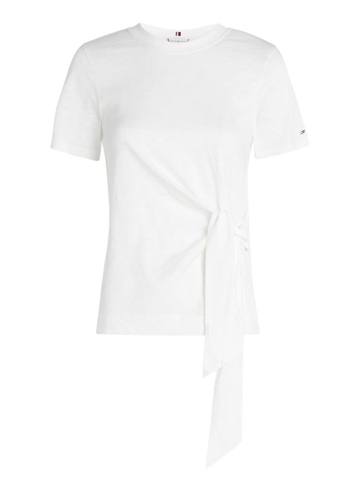 TOMMY HILFIGER KNOT ROUND-NK SS TEE  - Image 5