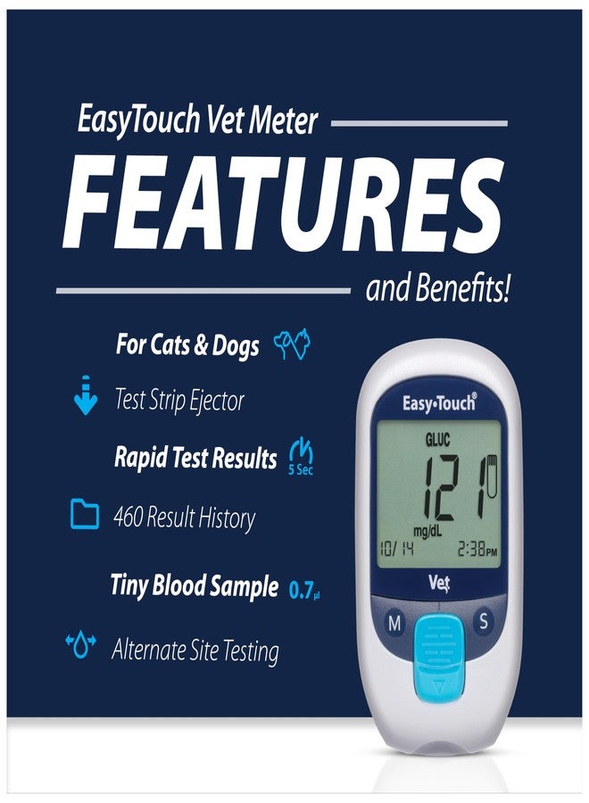 Easy Touch EasyTouch Pet Glucose Monitoring System for Dogs & Cats Starter Kit - Image 2