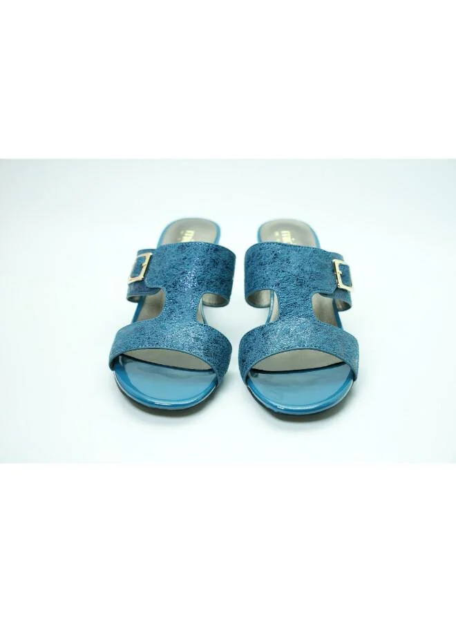 Michelle Morgan Navy 092-3046 Michelle Morgan Elegant Styish Heeled Sandals 513RJ19F Navy for Women | Best Price UAE