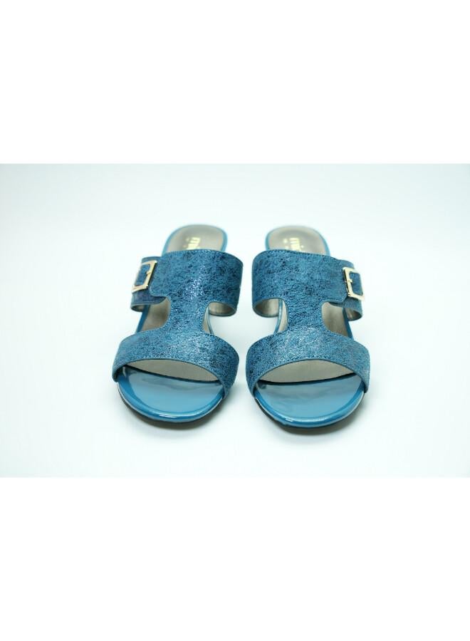 Michelle Morgan 092-3046 Michelle Morgan Elegant Styish Heeled Sandals 513RJ19F Navy - Image 5