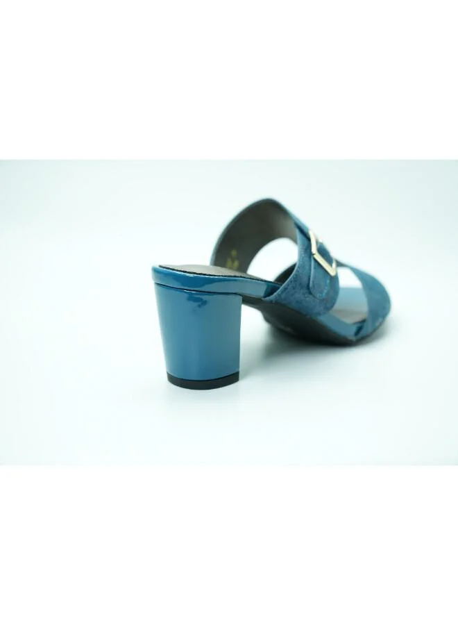 Michelle Morgan Navy 092-3046 Michelle Morgan Elegant Styish Heeled Sandals 513RJ19F Navy for Women | Best Price UAE