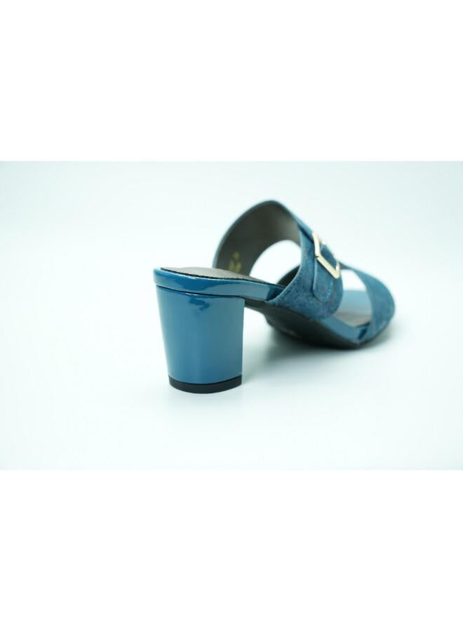 Michelle Morgan 092-3046 Michelle Morgan Elegant Styish Heeled Sandals 513RJ19F Navy - Image 4