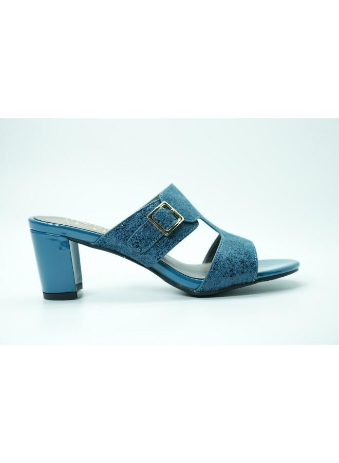 Michelle Morgan 092-3046 Michelle Morgan Elegant Styish Heeled Sandals 513RJ19F Navy - Image 3