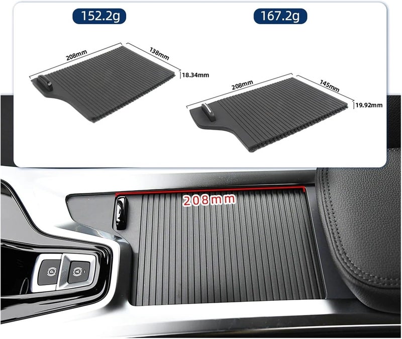 Center Console Sliding Roller Blind Cover for Lynk Co 01 02 03 8888844580 8888862494 Car Water Cup Holder Roller Cover - Image 5