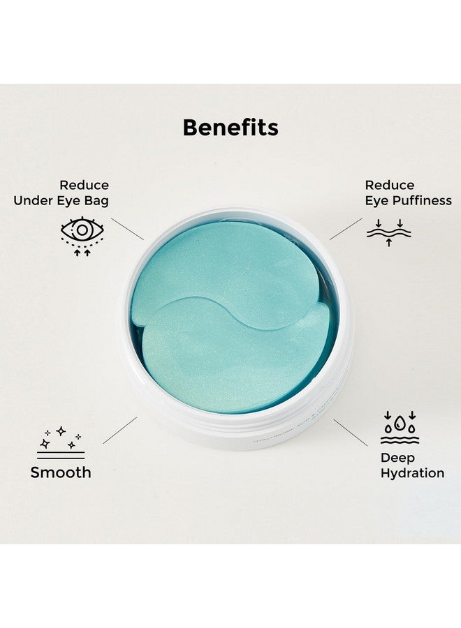 misoli Under Eye Patches Caffeine & Hyaluronic acid (60pc), Eye Patches for Puffy Eyes, Dark Circles, Under Eye Bags, Fine Lines ㅣ Paraben free, Korean Skincare - Image 4