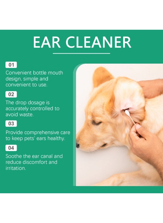 ييبونغ منظف ​​الأذن المتقدم بلس لطيف/خالي من الكحول، آمن لجميع الكلاب والقطط - Image 5