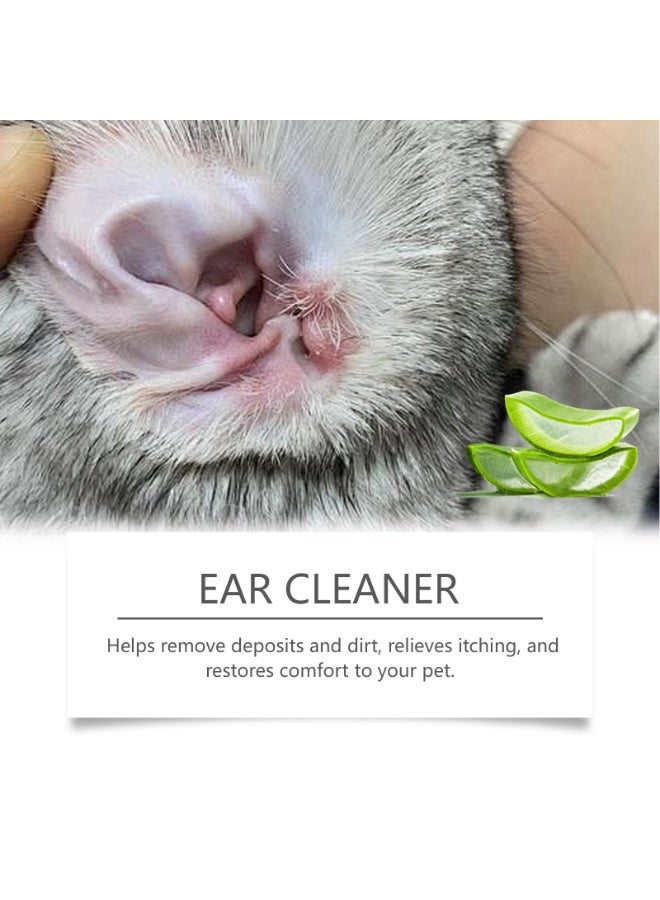 ييبونغ منظف ​​الأذن المتقدم بلس لطيف/خالي من الكحول، آمن لجميع الكلاب والقطط - Image 4