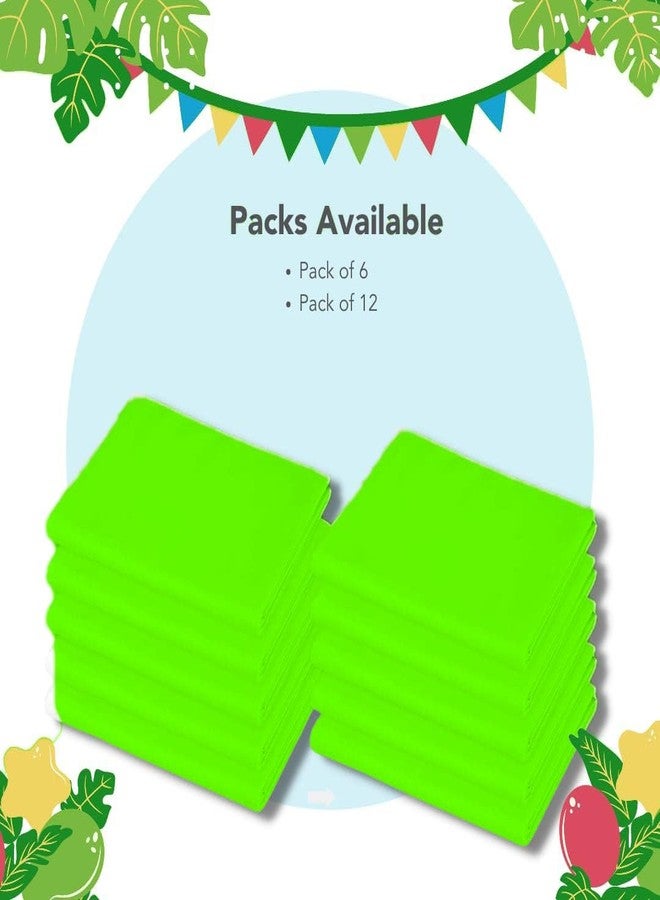 SHEETS STARGAZER Cot Sheets for Toddler and Preschool - Daycare/Pre-School Cot Sheet - Corner Elastic Loops - Cot Bed Fitted Sheet - Poly Cotton Surface Pack of 6 (22" X 52) - Daycare Sheets 22 X 52 Inch Green - Image 4