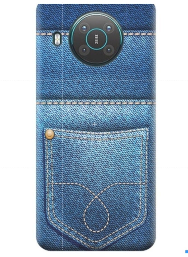 إيه إم سي ديزاين غطاء حماية بطبعة هاتف نوكيا X10