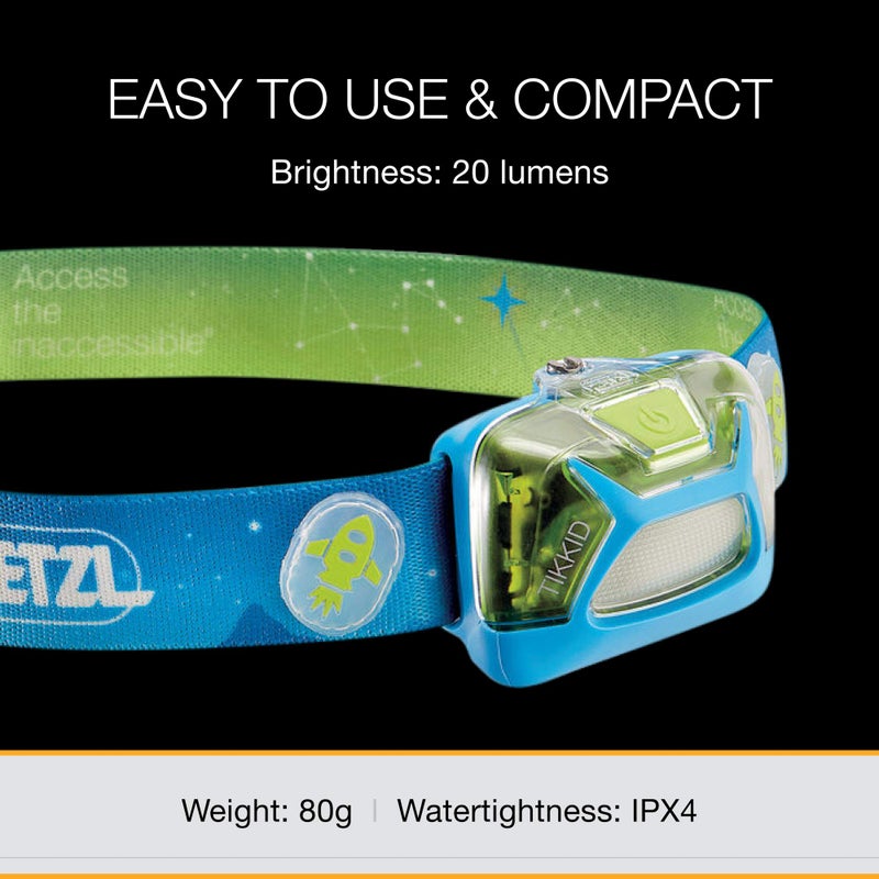 PETZL TIKKID Headlamp for Children - Blue - Image 3