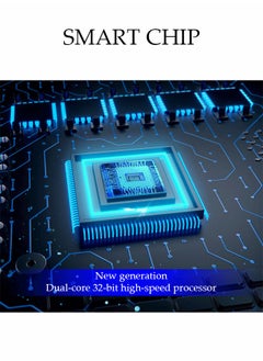 DUNISO Intelligent Biometric Fingerprint Password Attendance Machine, Employee Sign-In Recorder, Clock-In Machine, Employee Intelligent Fingerprint Sign-In Reporting Machine, Attendance Clock  - Image 5