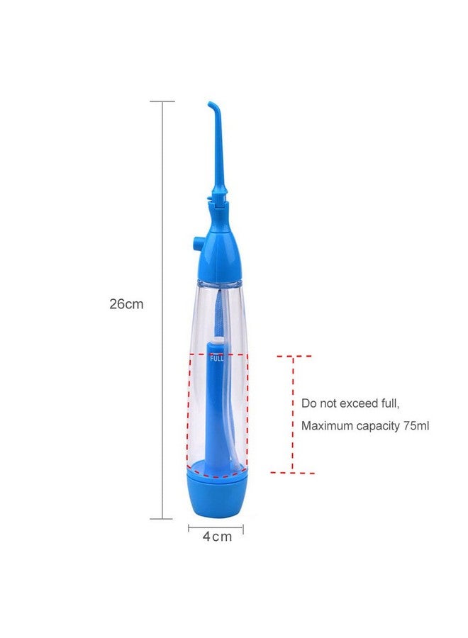 songfir Practical Portable Water Flosser Jet Cleaning Tooth Mouth Denture Cleaner Dental Hygiene Floss Dental Manual Oral Irrigator - Image 5