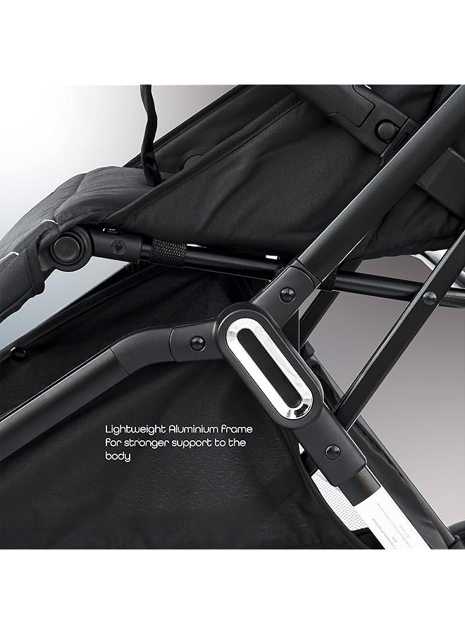 erorex Autofold Stroller Black - Image 5
