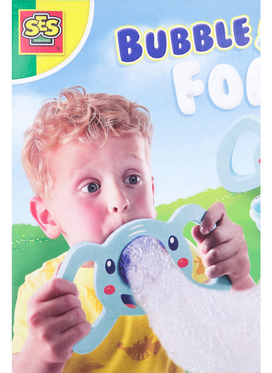 SES Creative Bubble Foam Elephant, Blue  - Image 2