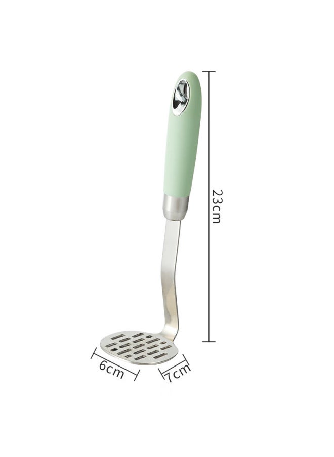 Bai Jie Baijie 304 Stainless Steel Potato Masher Tool, Household Potato Press, Fruit Juicer, Multi-functional Crusher  - Image 2