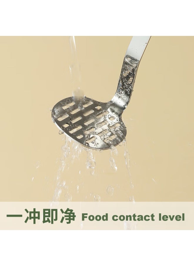 Bai Jie Baijie 304 Stainless Steel Potato Masher Tool, Household Potato Press, Fruit Juicer, Multi-functional Crusher  - Image 4