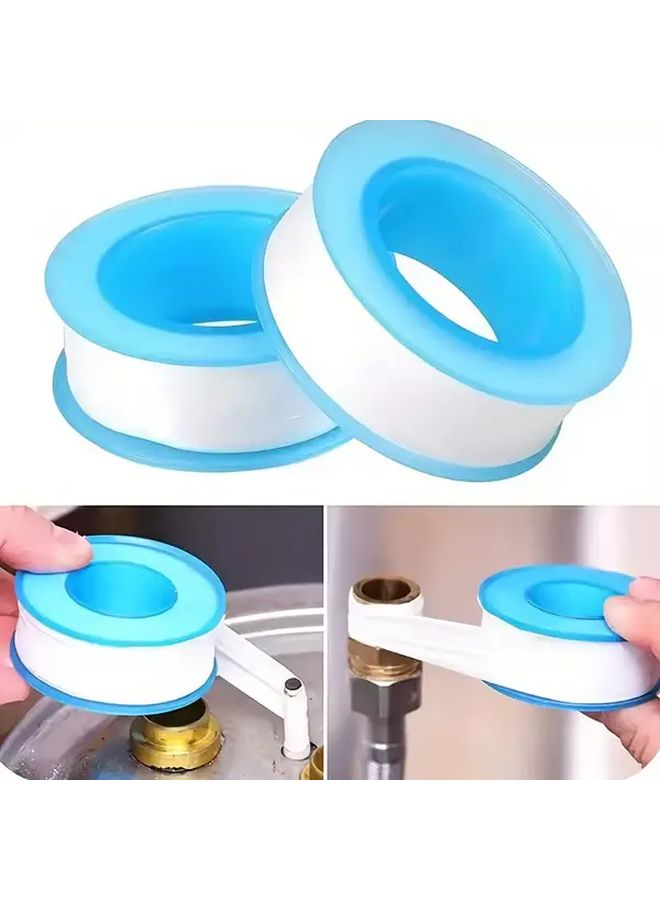 Blue PTFE Water Pipe Tape 1pc Oil Free Sealing Thread Tape - Image 3