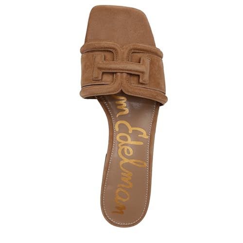 Sam Edelman Women's Waylon Slide Sandal Cyprus Tan Suede 6.5 M - Image 5