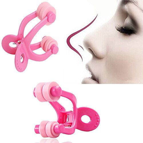 AlexVyan Certified Pink Magic Nose Up Lifting Shaping Bridge Nose Corrector Facial Beauty Nose Clip For Correcting Your Nose Sliming Clipper Beauty Tool Straightening Massager Nose Slimmer Nose Shaper - Image 2