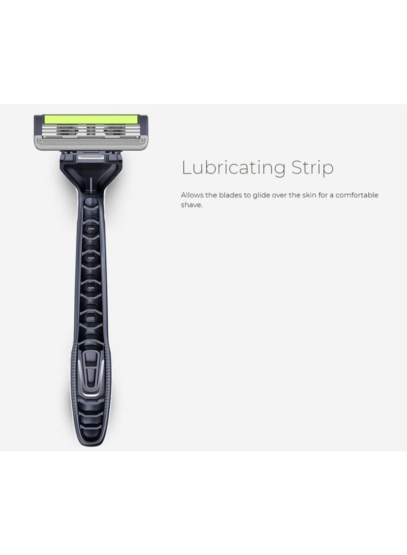 DORCO Pace 3 Fitman 3-Blade Disposable Razor - 3 + 1 Free - Image 5