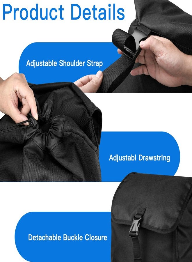 Xxerciz Carry Bag for Camping Sleeping Bag, Portable Replacement Bag Storage Bag with Adjustable Shoulder Strap for MalloMe, JEAOUIA, oaskys Sleeping Bag, Carry Case for Camping Hiking Outdoor Travel - Image 4
