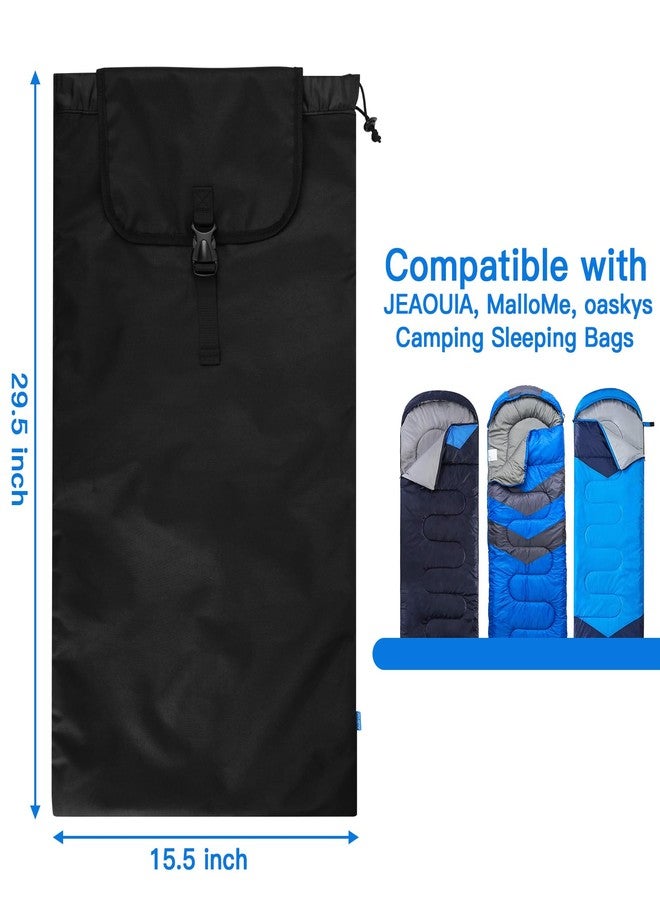 Xxerciz Carry Bag for Camping Sleeping Bag, Portable Replacement Bag Storage Bag with Adjustable Shoulder Strap for MalloMe, JEAOUIA, oaskys Sleeping Bag, Carry Case for Camping Hiking Outdoor Travel - Image 2