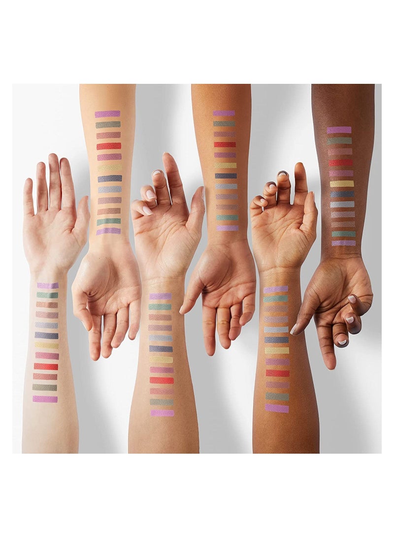 SYOSI 16 color waterproof liquid eye shadow flash eye shadow set eye shadow liquid makeup palette set - Image 2